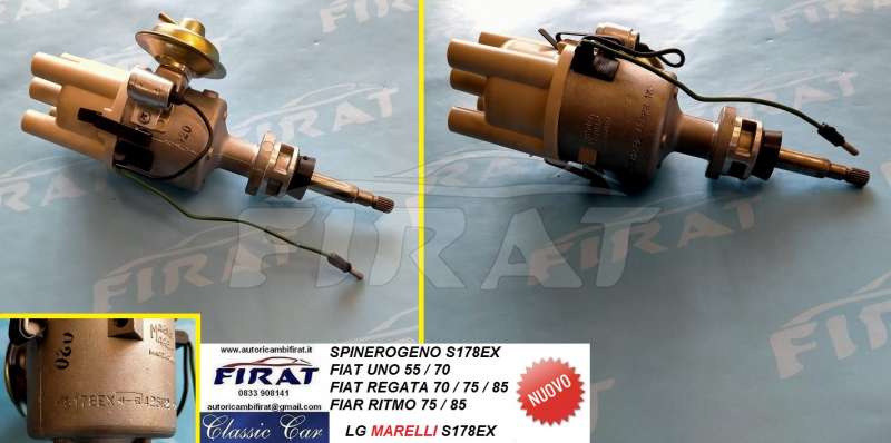 SPINTEROGENO FIAT UNO 55 70 REGATA 75 85 RITMO 75 85 S178EX